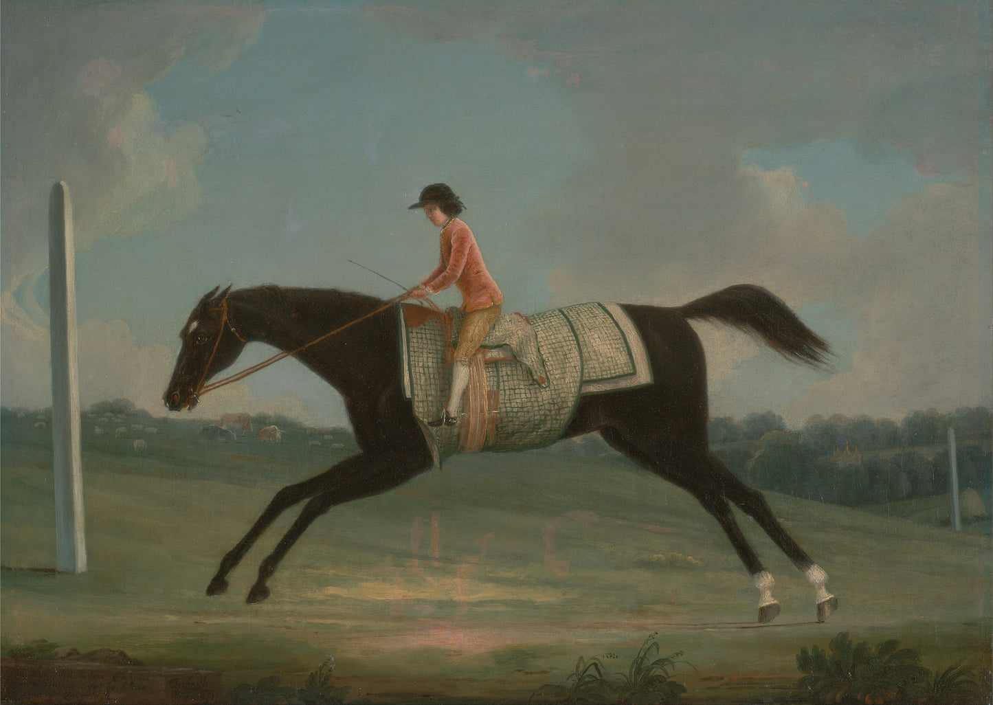 Borlase Cokayne as a Boy Riding Sultana