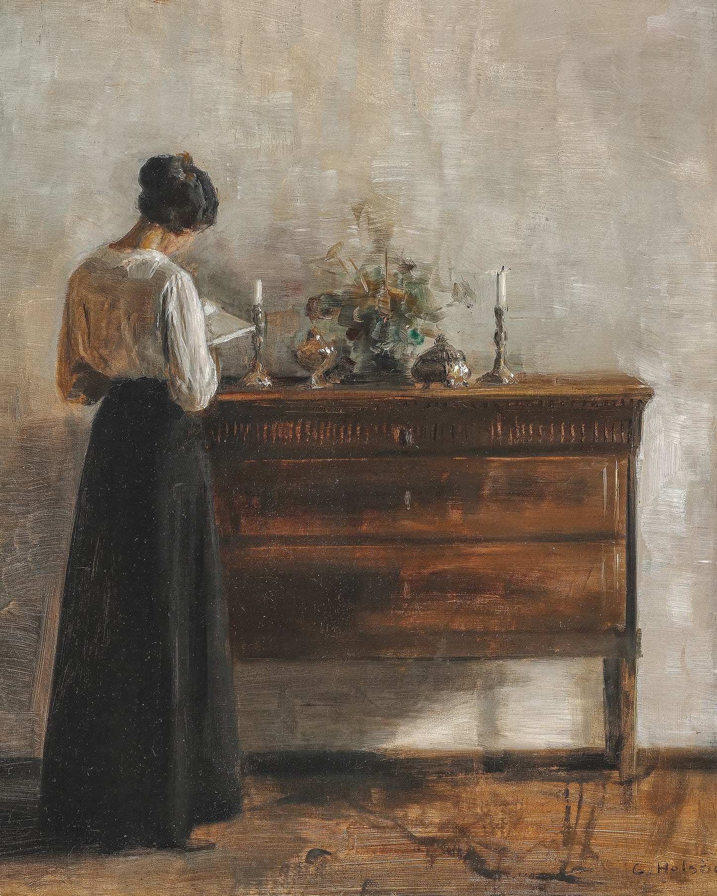 Interior With The Artist's Wife