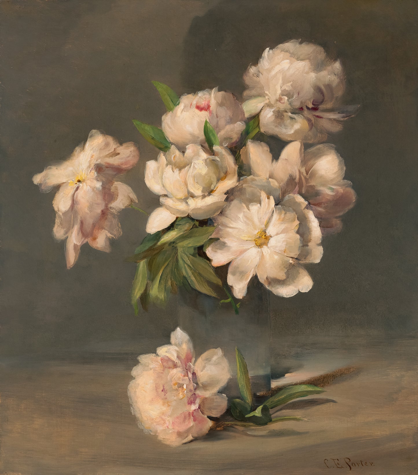 Peonies In A Vase