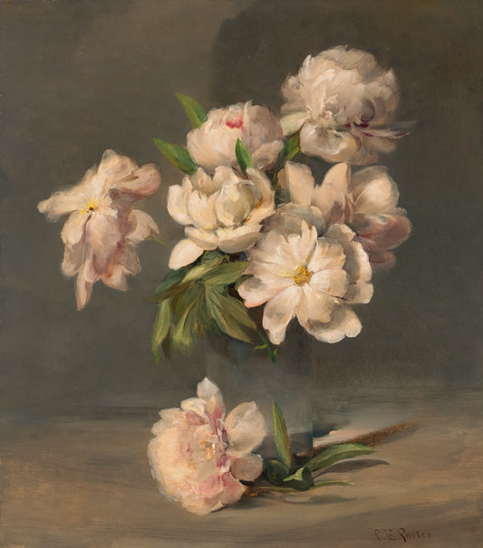 Peonies In A Vase