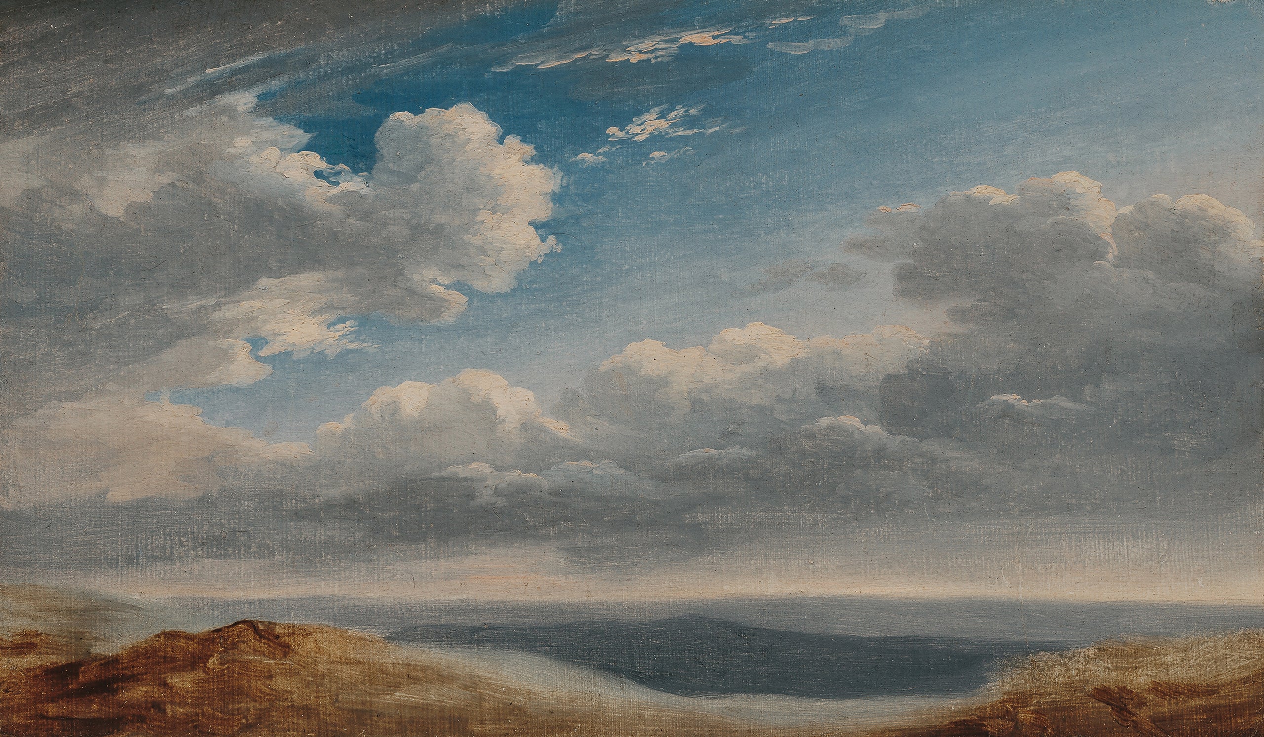 Cloud Study – Vintage Art TV Printshop